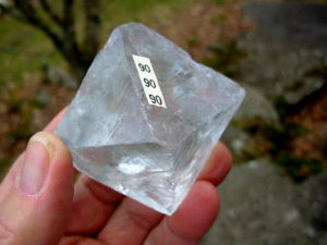 Large Octahedral Fluorite Crystal from Riemvasmaak South Africa