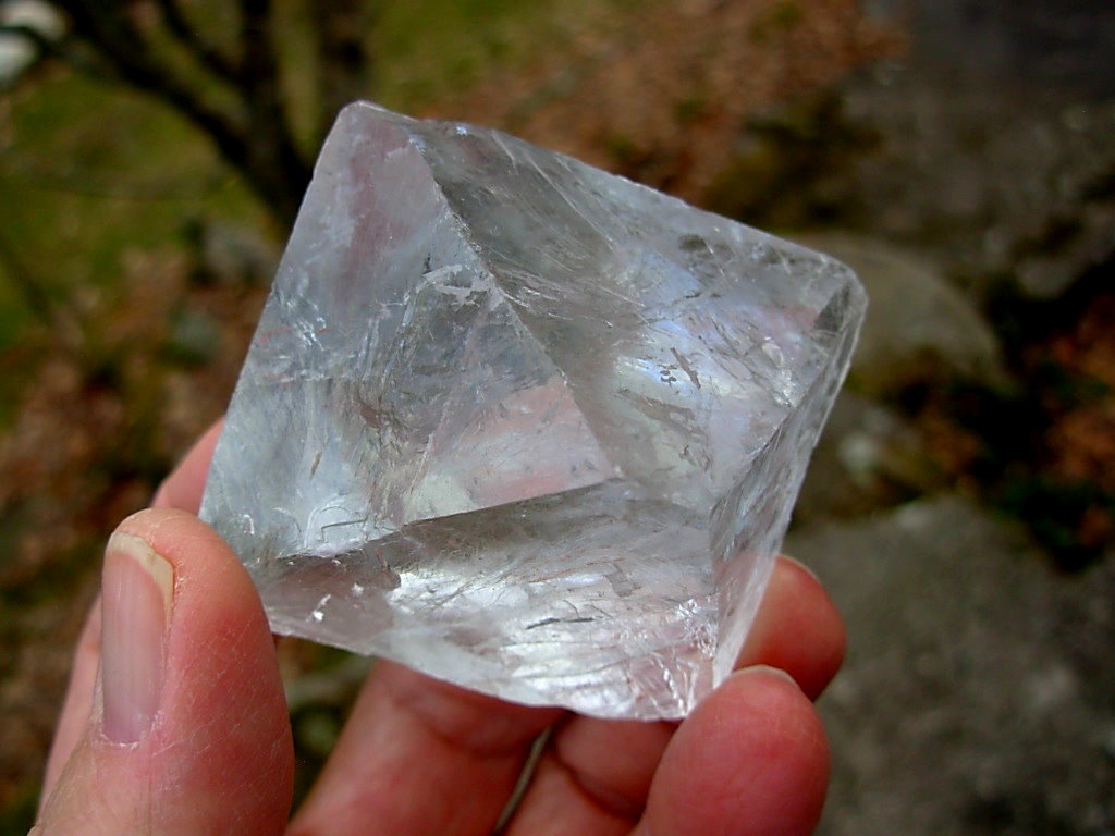 Large Octahedral Fluorite Crystal from Riemvasmaak South Africa