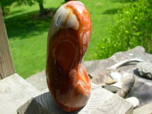 Polished Free Form Polychrome Jasper from Madagascar