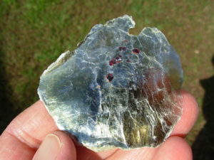 Garnetsa in Muscovite