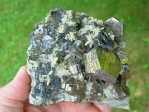 Pyyrhotite, Galena, Sphalerite and Quartz from Dal'negorsk, Russia