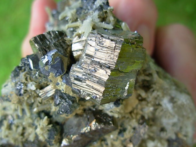 Pyyrhotite, Galena, Sphalerite and Quartz from Dal'negorsk, Russia