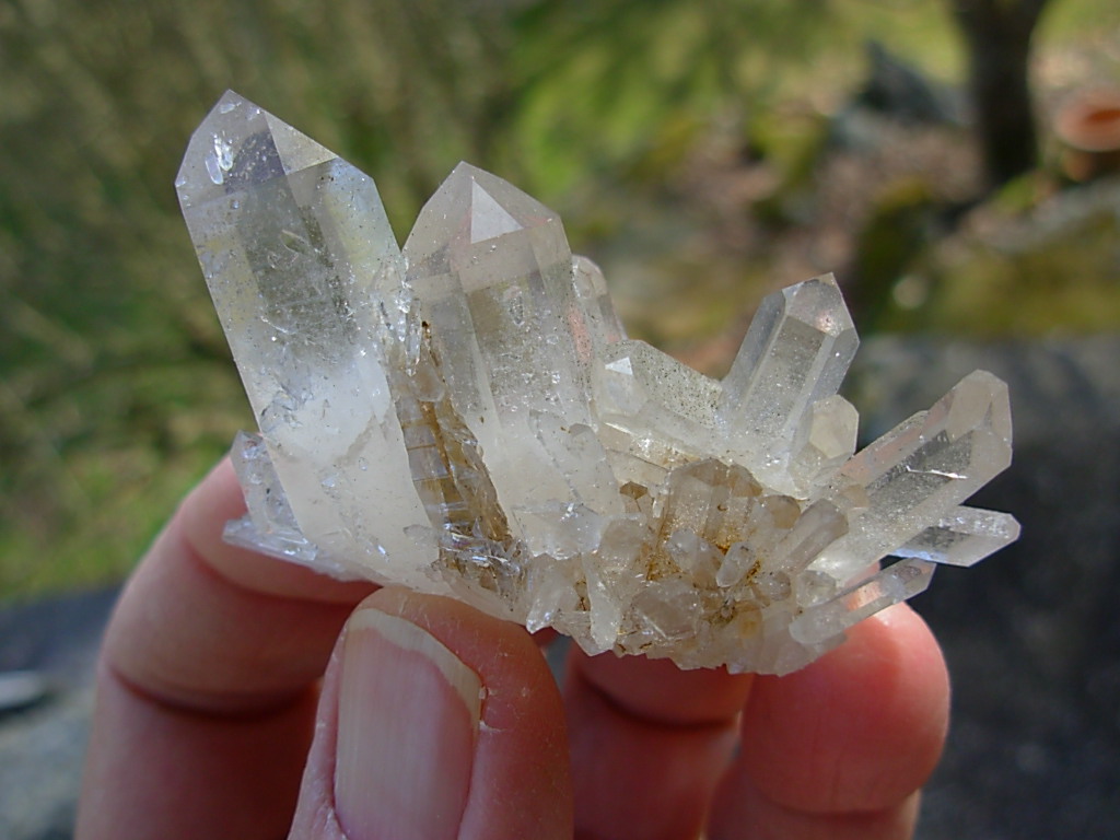 Natural Quartz Crystal Cluster from Grandfather Mountain, NC