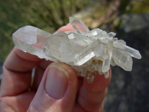 Natural Quartz Crystal Cluster from Grandfather Mountain, NC