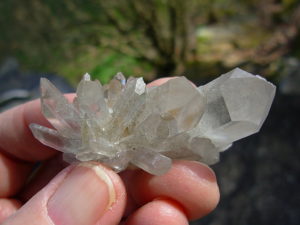 Natural Quartz Crystal Cluster from Grandfather Mountain, NC