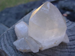 Milky Natural Quartz Crystal Cluster from Arkansas