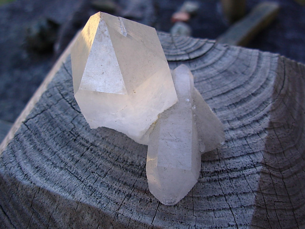 Milky Natural Quartz Crystal Cluster from Arkansas