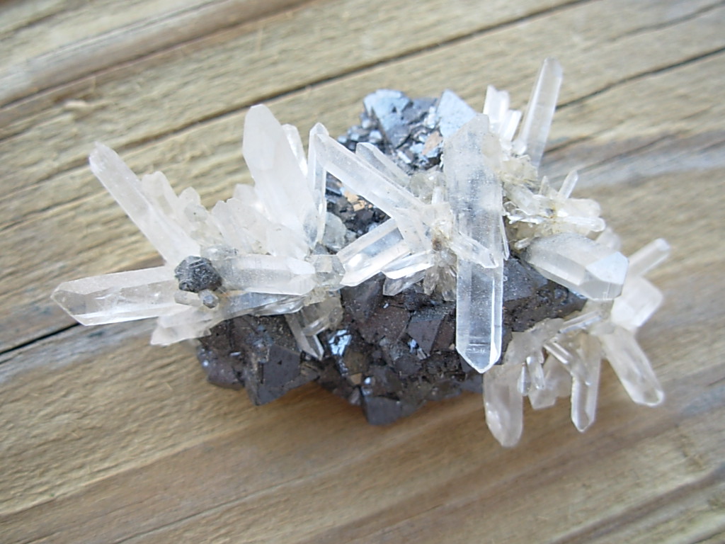 Quartz Galena and Sphalerite from Bulgari