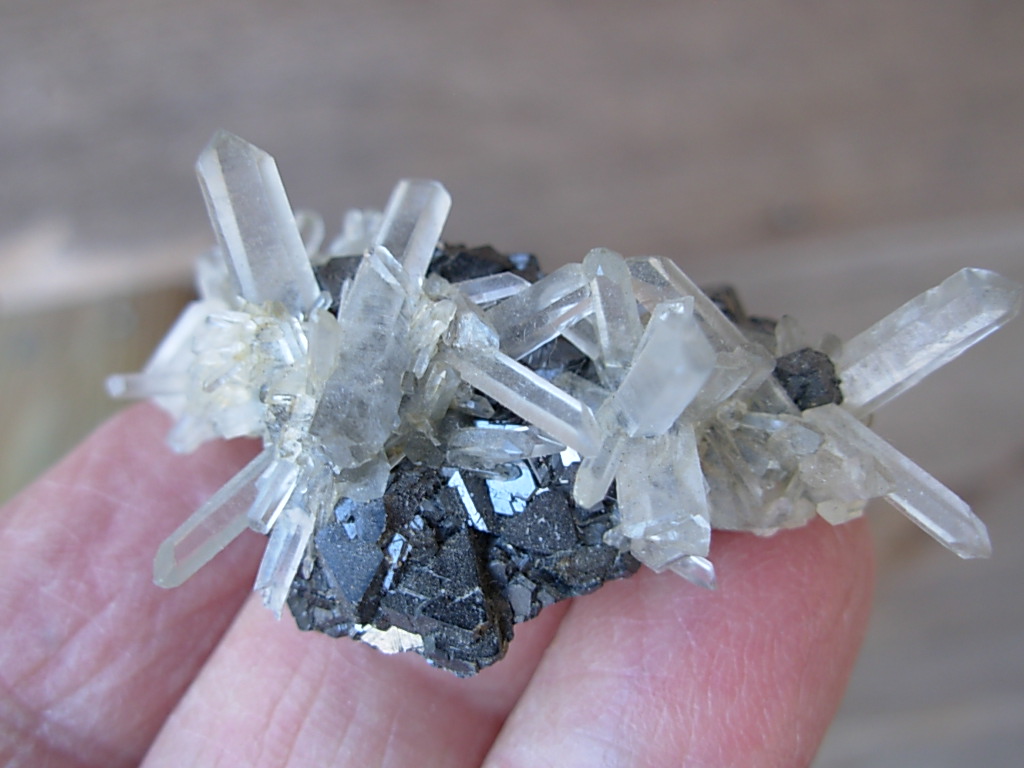 Quartz Galena and Sphalerite from Bulgari