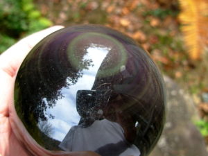 82mm Rainbow Obsidian Sphere