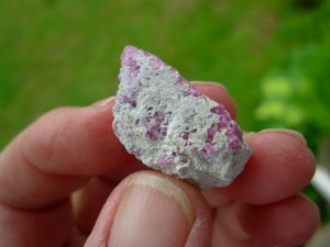 Utah Collection Red Beryl/Bixbite from the Ruby Violet Claims