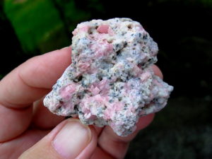 Rhodochrosite on Matrix from Monarch Mine