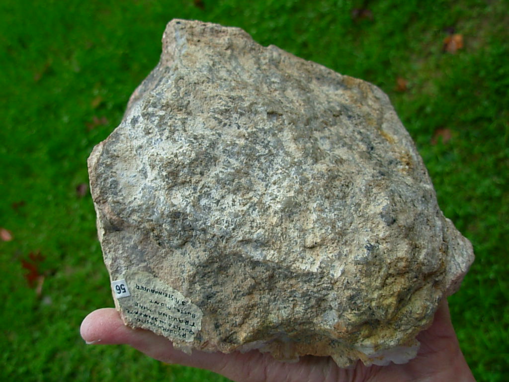 Quartz and Sphalerite on Rhodochrosite Blades from the Travona Mine