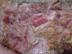 Large Cabinet Rhodochrosite from the Travona Mine