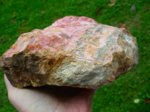 Large Cabinet Rhodochrosite from the Travona Mine