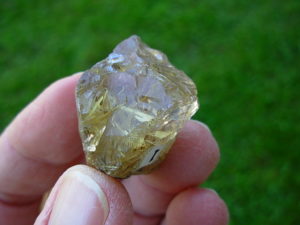 Natural Rutilated Quartz from Brazil