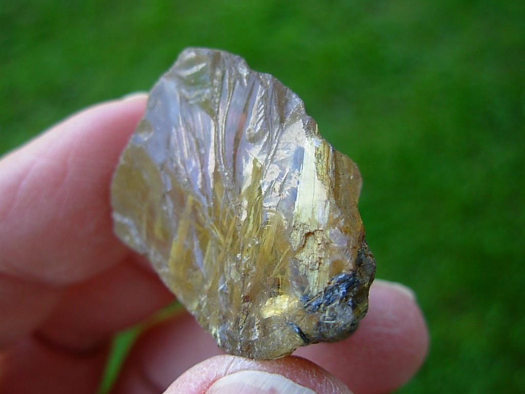 Natural Rutilated Quartz from Brazil