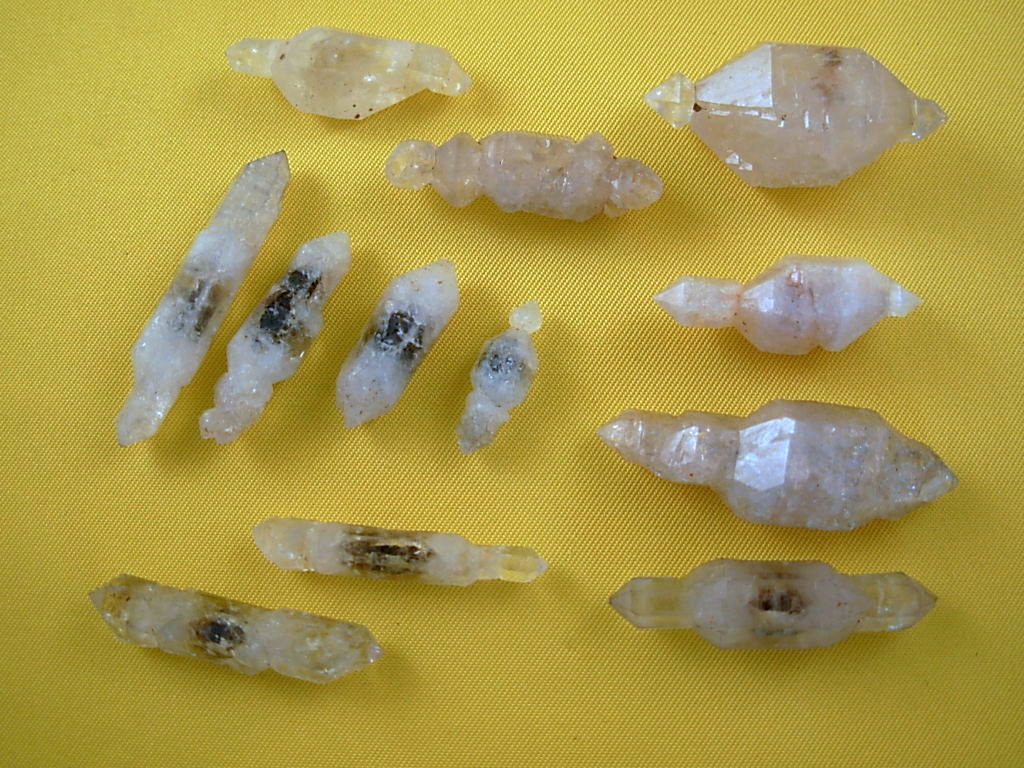 Quartz Crystals from Saltville, Smyth County,VA and Info on Douglas Dam and Greene County, TN