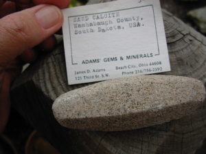 Classic Sand Calcite Crystal Specimen from Washabaugh County, South Dakota
