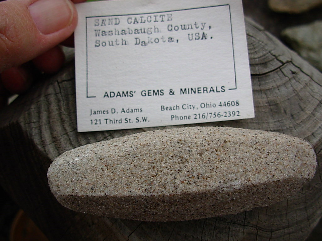 Classic Sand Calcite Crystal Specimen from Washabaugh County, South Dakota