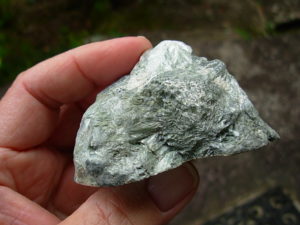 Large Seraphinite Polished Face Nodule