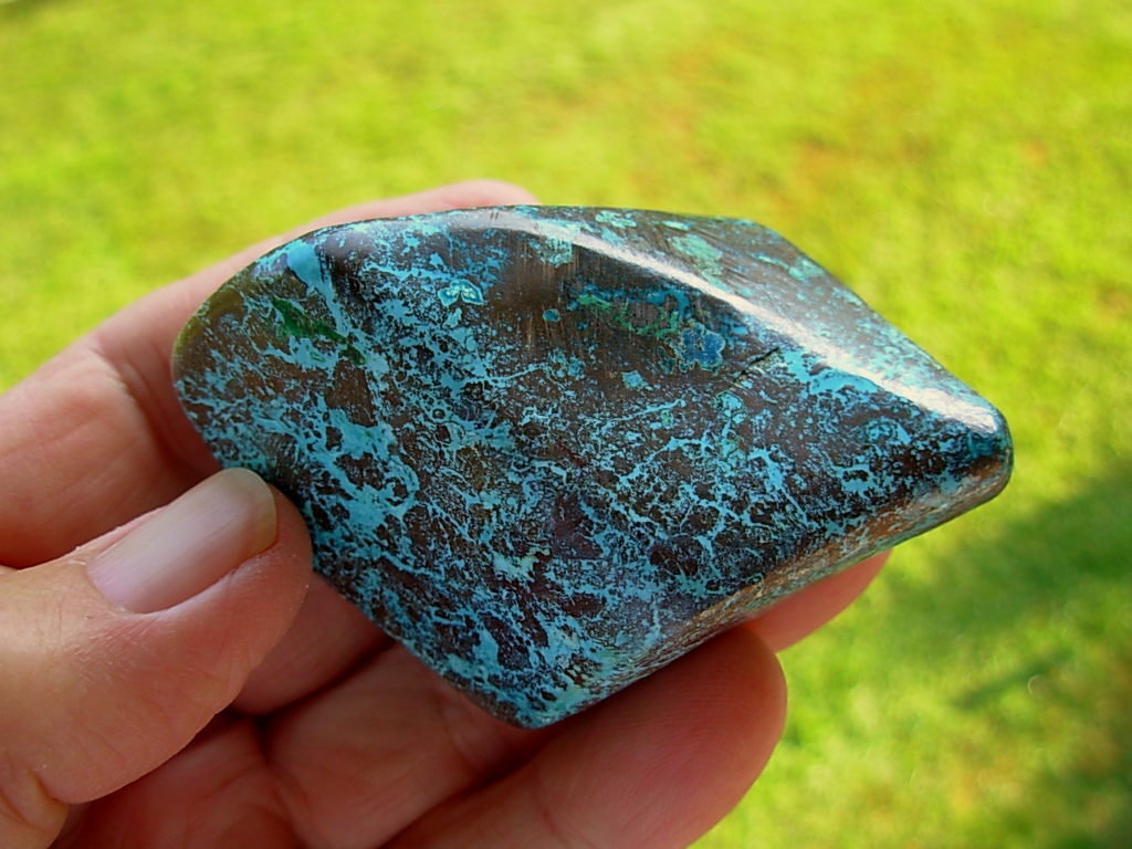 137g A+ Shattuckite from Kimpese, Congo