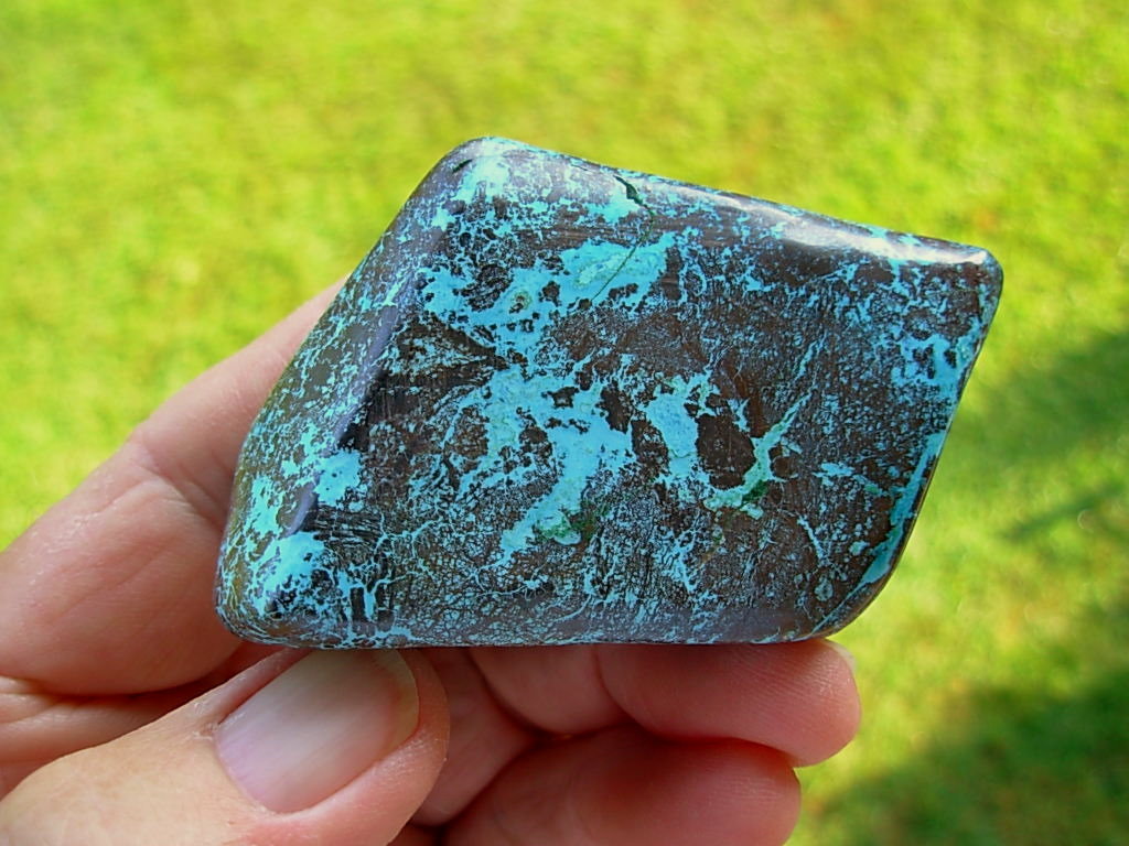 137g A+ Shattuckite from Kimpese, Congo