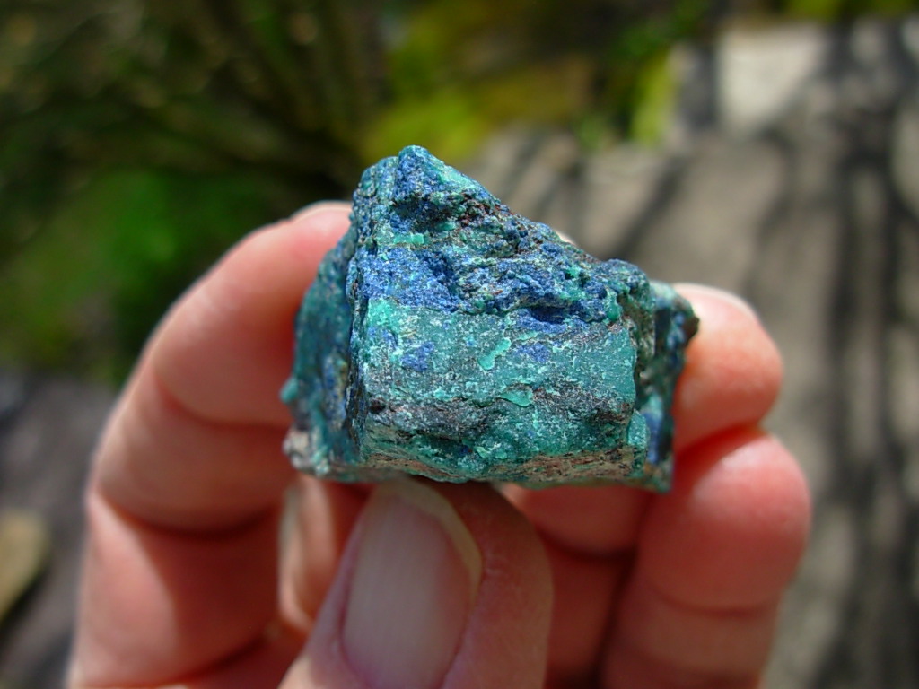 41g Rare Natural Shattuckite, Ajoite from New Cornelia Mine, Ajo, Arizona