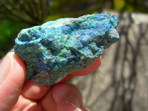 83.5g Rare Natural Shattuckite, Ajoite from New Cornelia Mine, Ajo, Arizona