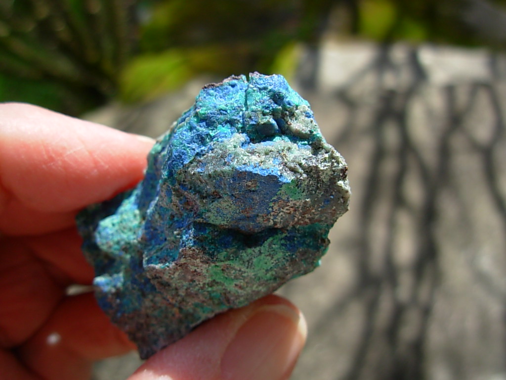 83.5g Rare Natural Shattuckite, Ajoite from New Cornelia Mine, Ajo, Arizona