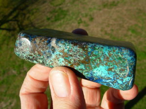 222g AAA Gem Quality Shattuckite from Democratic Republic of the Congo