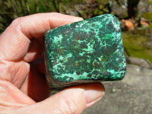 302g Shattuckite, Malachite and Bornite from Kimpese, Congo