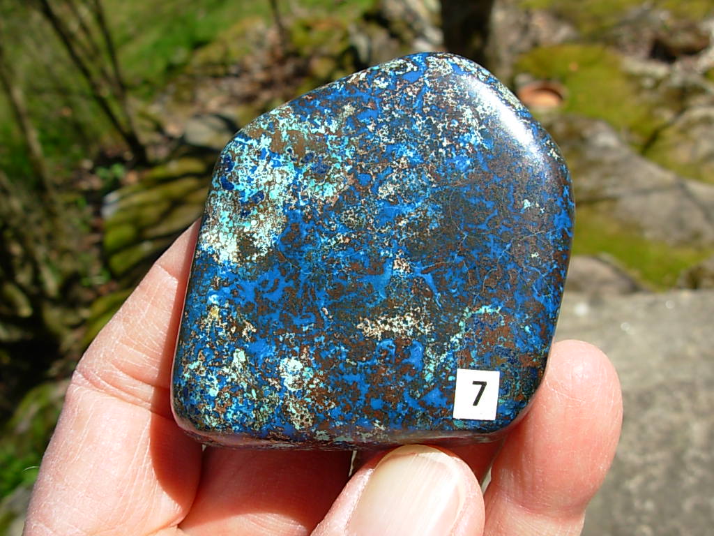 116g AAAA Gem Quality Shattuckite Display from Kimpese, Congo