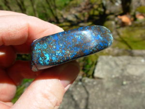 116g AAAA Gem Quality Shattuckite Display from Kimpese, Congo