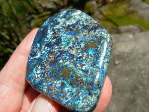 116g AAAA Gem Quality Shattuckite Display from Kimpese, Congo
