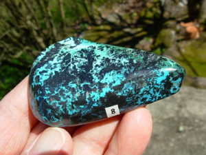 103g AA Grade Shattuckite from Kimpese, Congo
