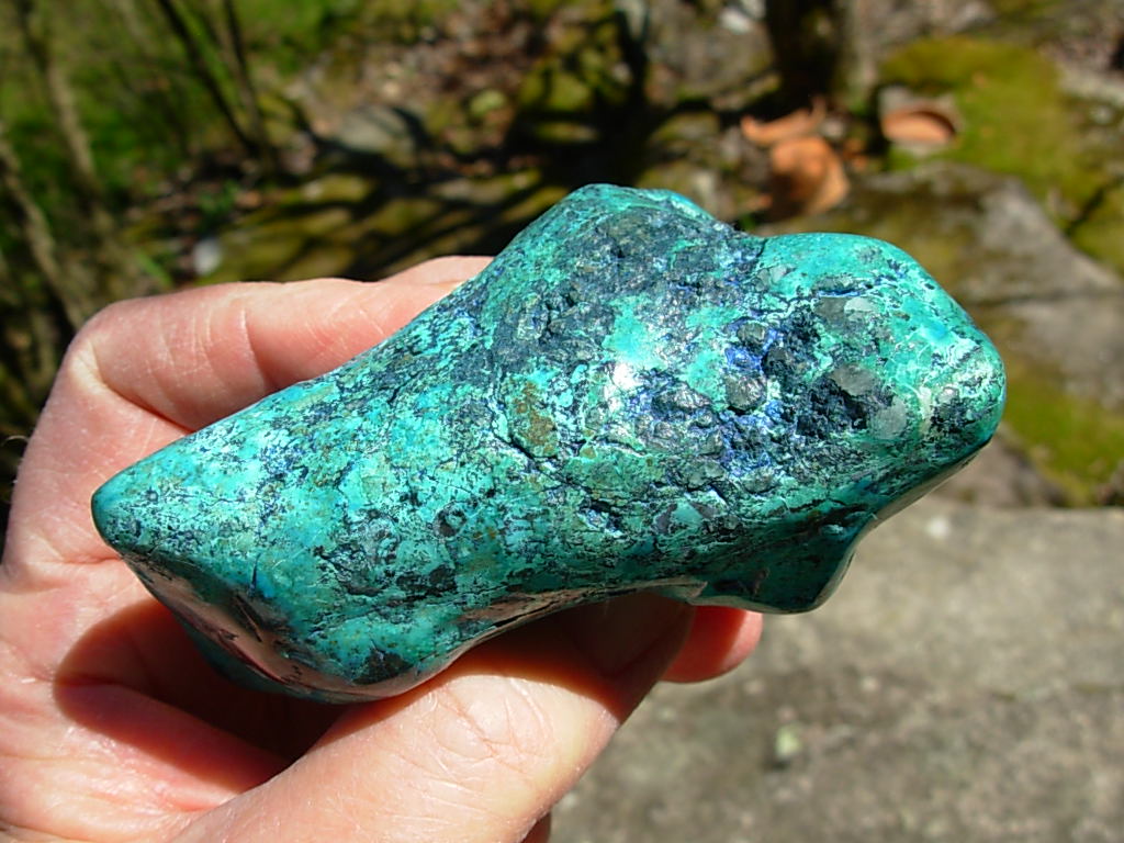 206g Shattuckite from Kimpese, Congo