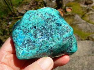 206g Shattuckite from Kimpese, Congo