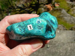 206g Shattuckite from Kimpese, Congo
