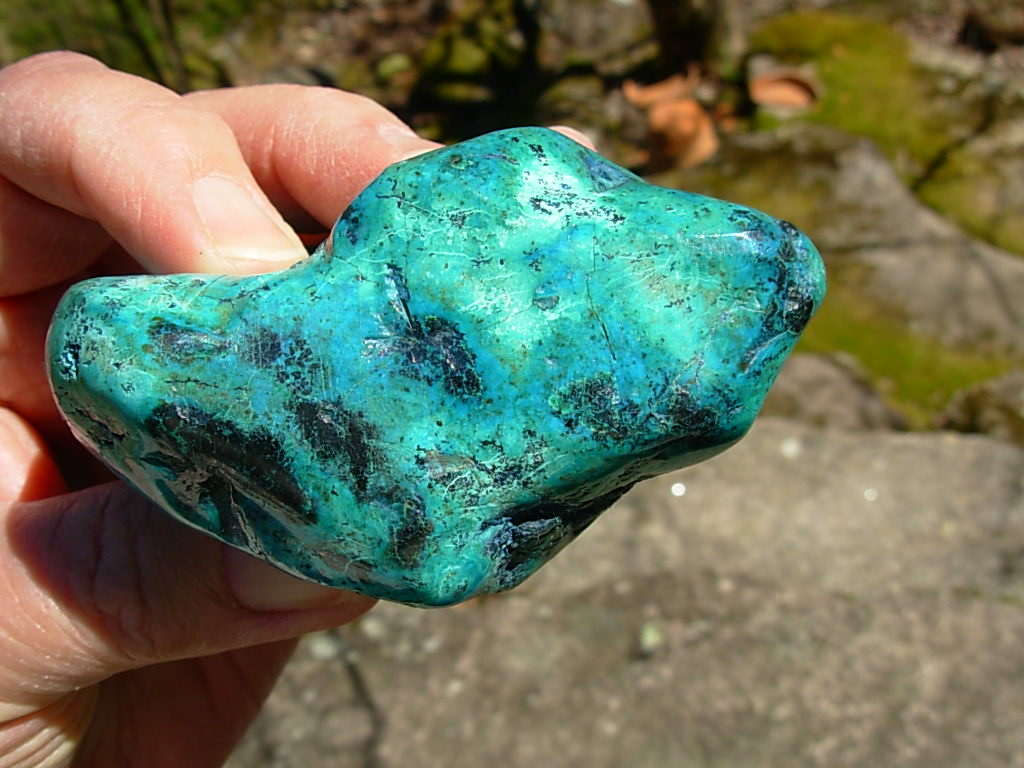 206g Shattuckite from Kimpese, Congo
