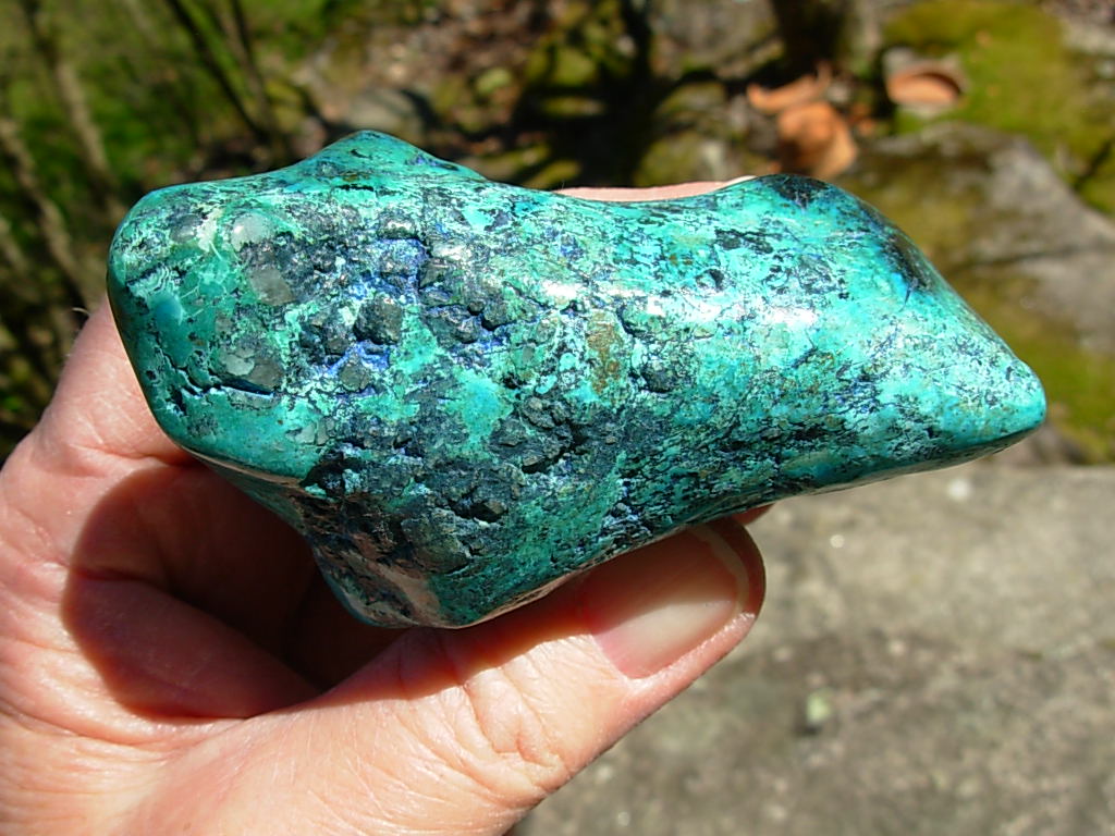 206g Shattuckite from Kimpese, Congo