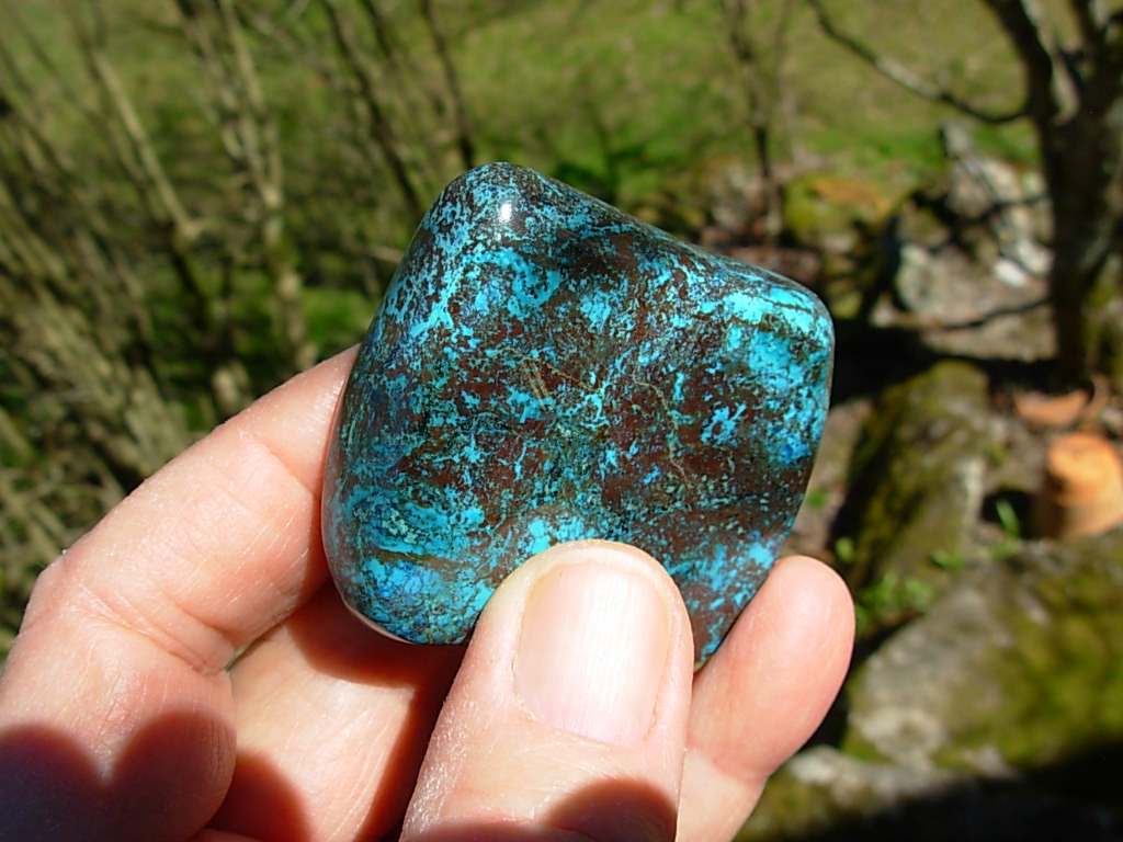 71g AA Grade Rare Shattuckite from Kimpese, Congo