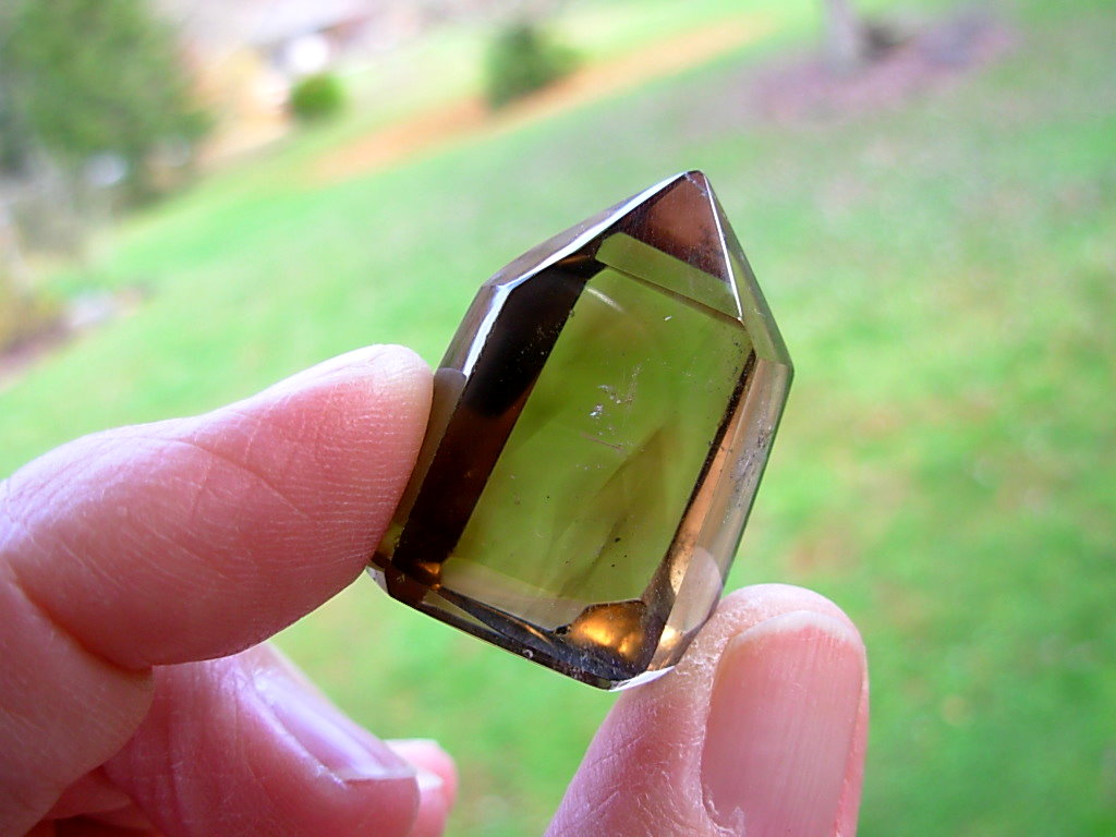 Polished Smoky Quartz Point