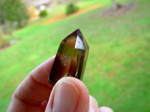 Polished Smoky Quartz Point
