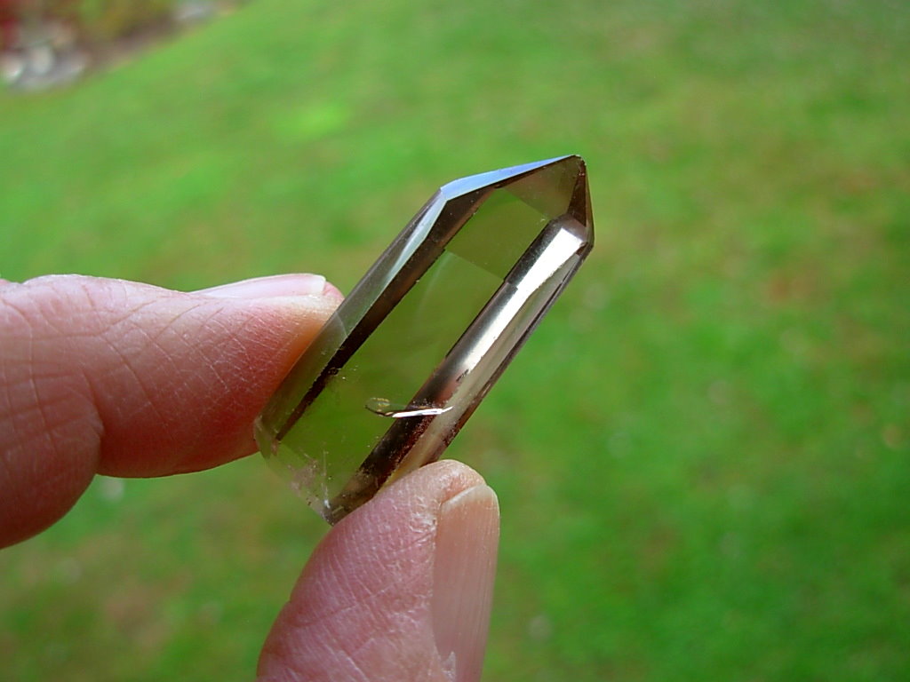 Polished Smoky Quartz Point