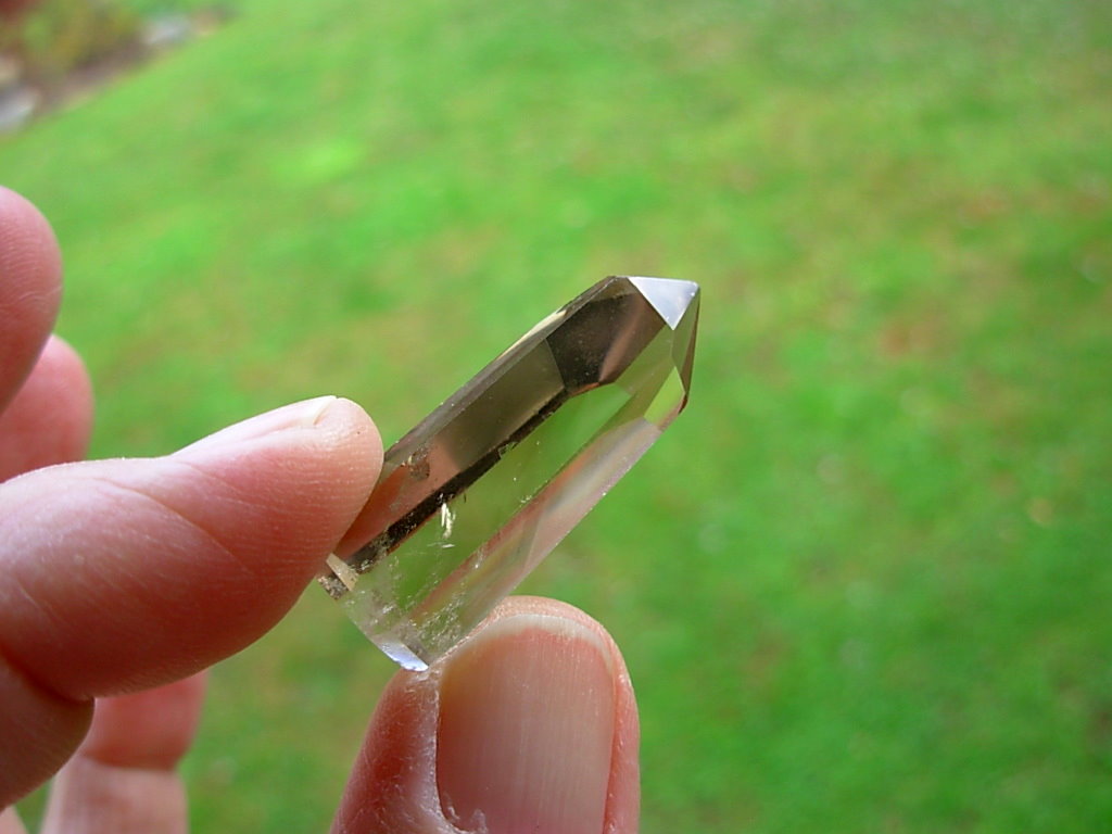 Polished Smoky Quartz Point
