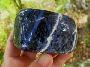 Sodalite Polished Freeform from Brazil