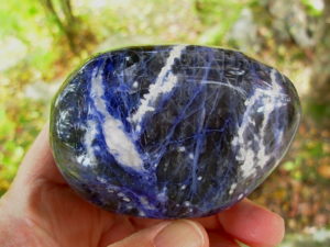 Sodalite Polished Freeform from Brazil