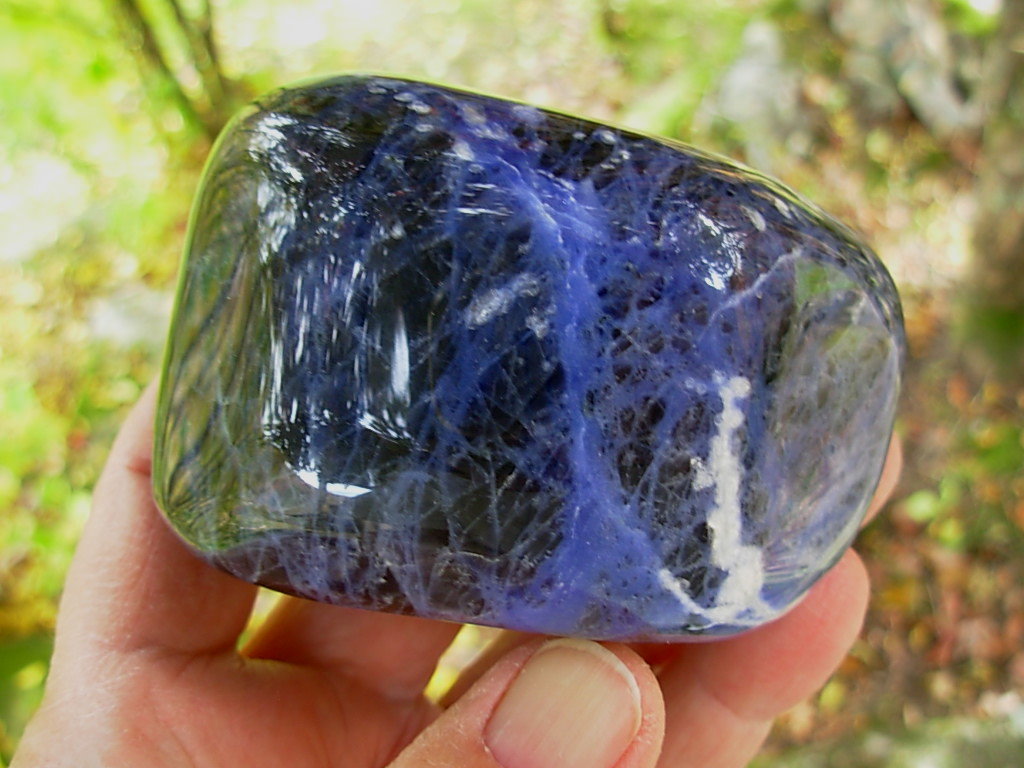 Sodalite Polished Freeform from Brazil