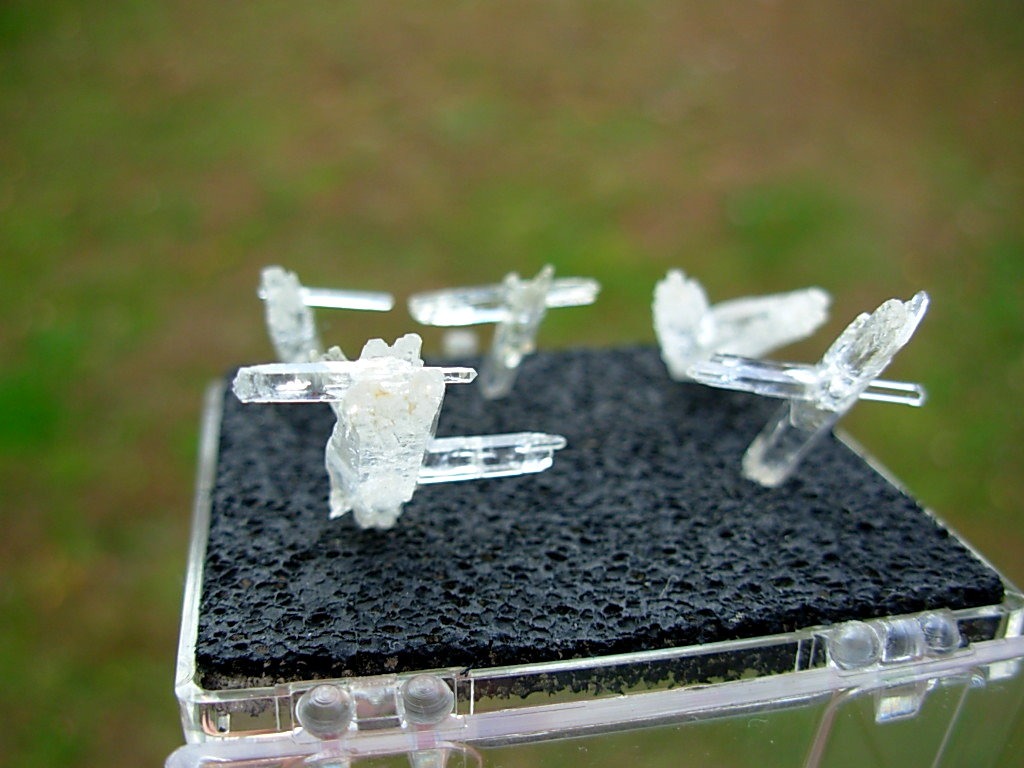 5 pcSolution Quartz Set from Jeffrey Quarry Arkansas